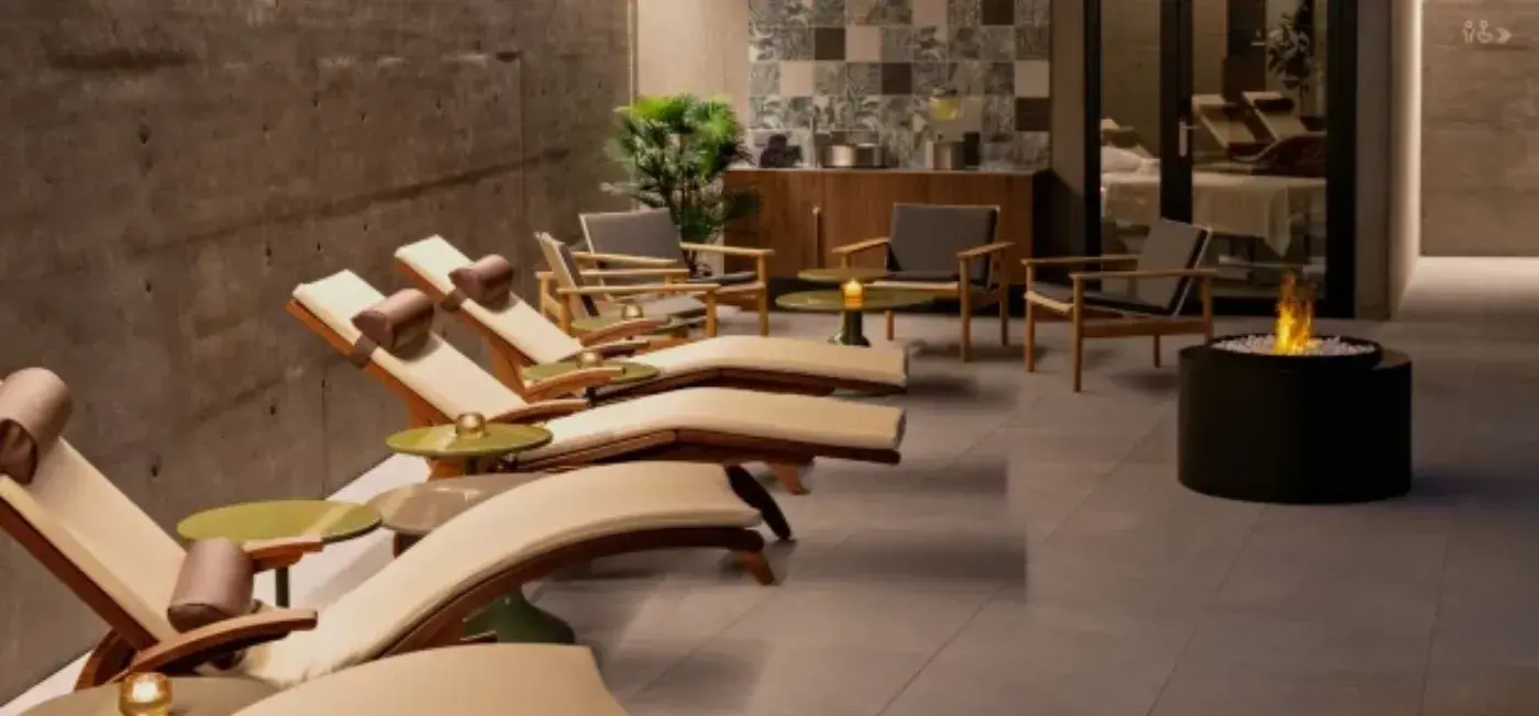 Spa area view of Midgardur by Center Hotels Reykjavik, Iceland